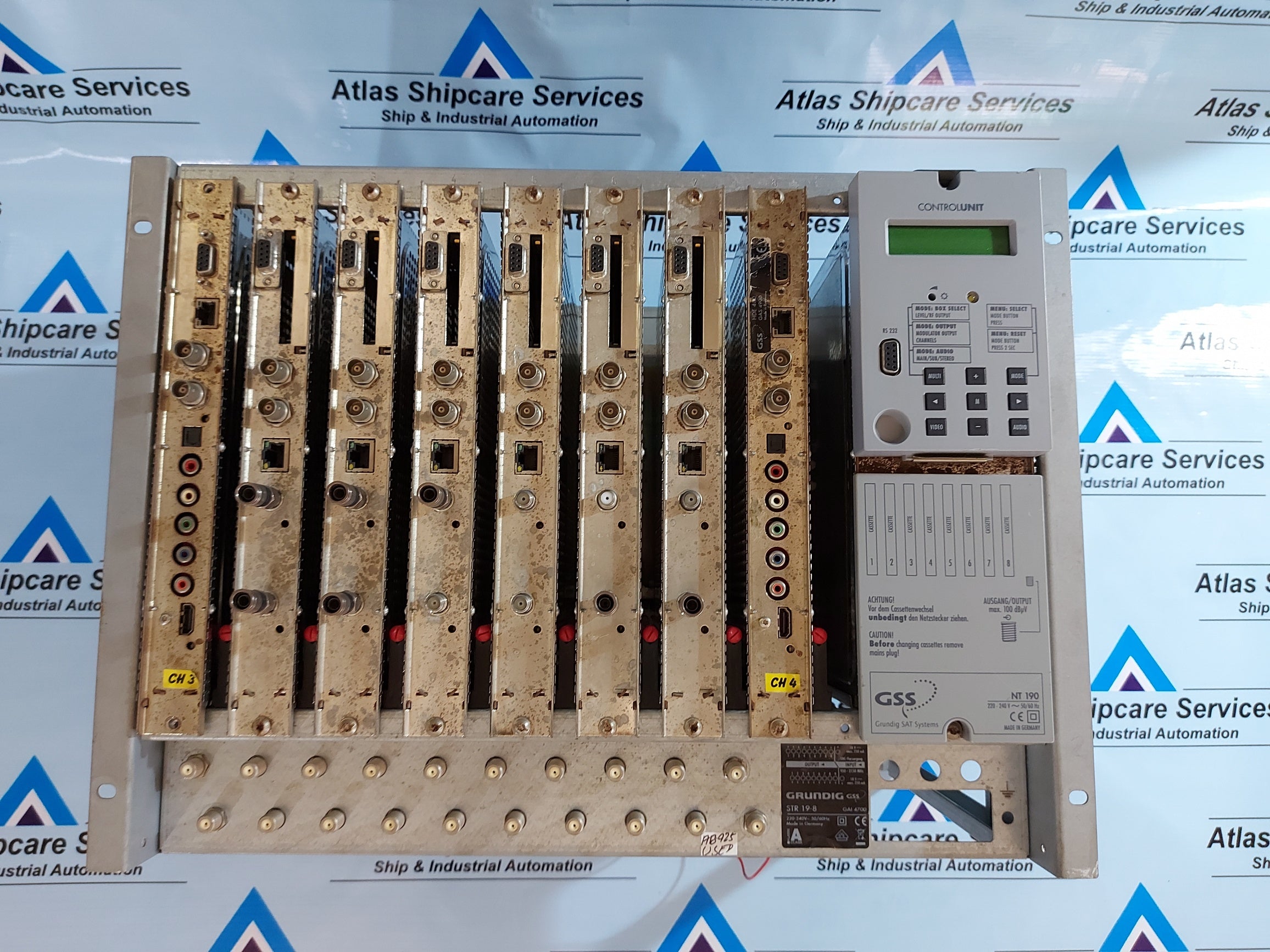 GRUNDIG STR 19-8 CAMERA AND SECURITY SYSTEMS